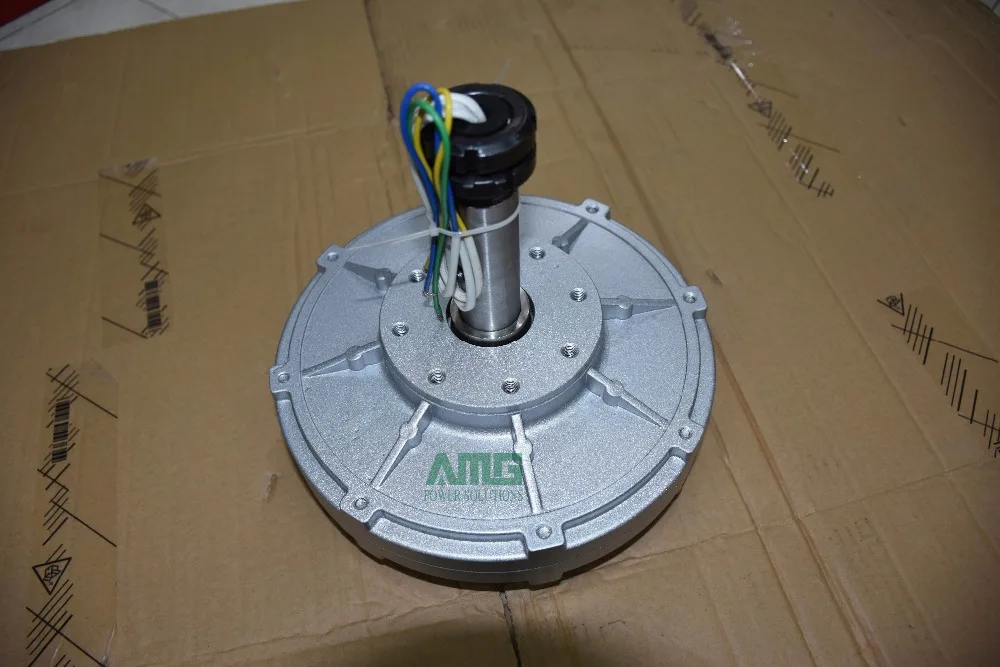 Começar de Baixo para Cima para Faça 130 200 250 300rpm 12 24vdc Baixa Velocidade Você Mesmo Coreless Ímã Permanente Gerador Alternador 30w 40w 50w 60w 80w 250 300RPM 12 24Vdc Baixa Velocidade Começar