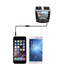 Bestphone 3.5mm jack Kit Mãos Livres de Música Adaptador Receptor de Áudio Do Carro Universal Auto AUX Kit para Carro Falante Fone De Ouvido fone de ouvido estéreo