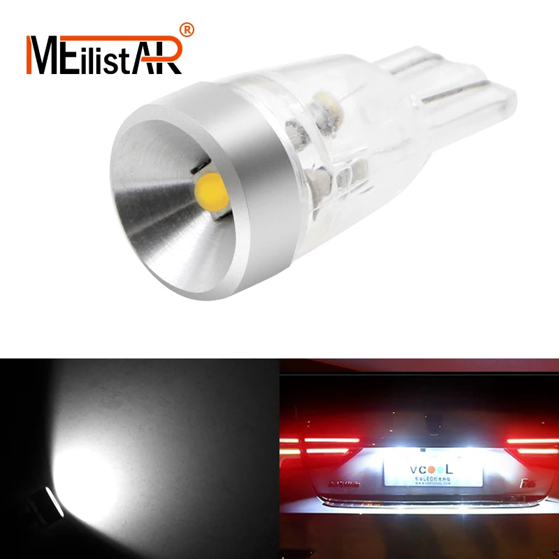 

1pcs High Power T10 Canbus Cree Chip Led Chip Interior Lights 194 W5W NO OBC ERROR LED Bulbs Car Light Source Parking Lamp White