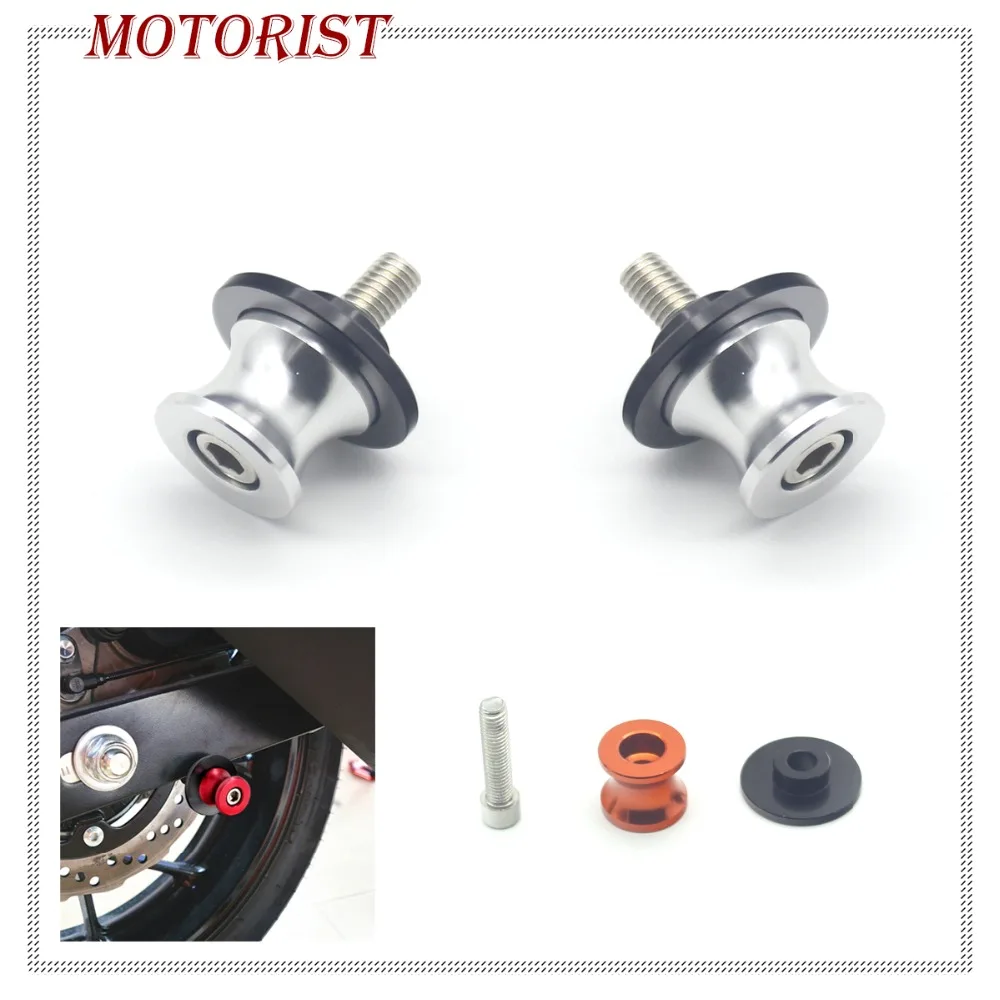 

MOTORIST Motorcycle 8MM Aluminum Swingarm Spools Slider Stand Screws For Honda VFR800 VFR800F VFR 800 VFR750 VFR750F 1998-2001