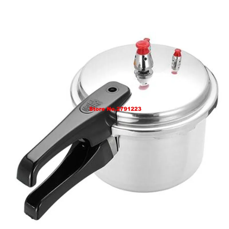 

3L New High Quality Silver Pressure Cooker Household Double Bottom Pressure Cooker Gas Induction Cooker Special Thickening