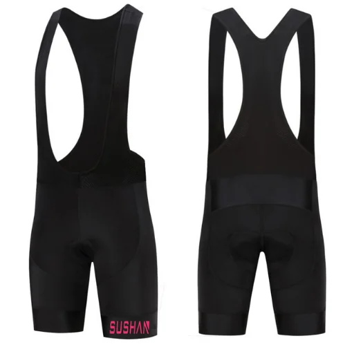 Neueste hohe qualitat bib shorts klassische rennen fahrrad boden Ropa Ciclismo велосипедные штаны 9D гелевая накладка Italien Silicon greifer zu - Цвет: Черный