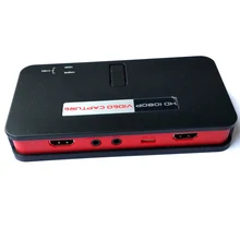 Live streaming function hdmi video capture card, convert HDMI/YPbPr to USB Flash Disk or SD Card directly, Free shipping