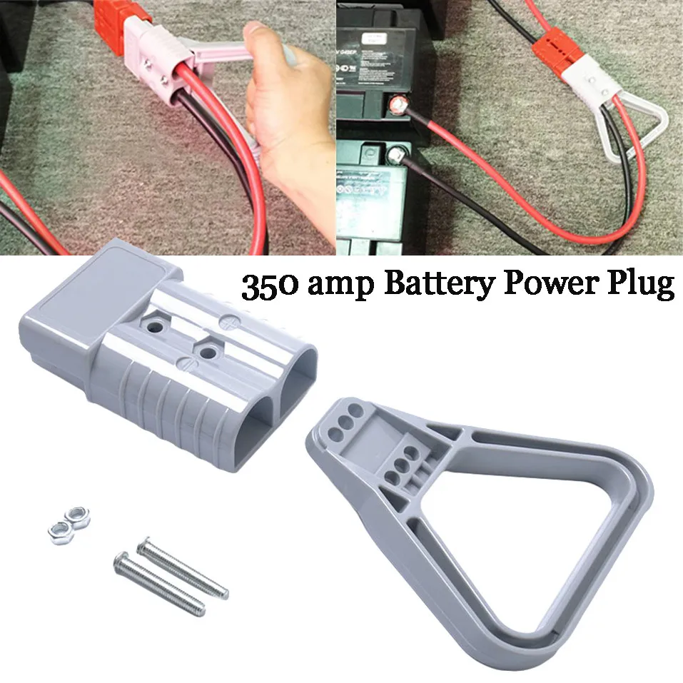 New Arrival Products 350AMP Connector Plug 175A Trailer Dual Battery Quick Connerctor For Caravan 12V 24V 350 WIth Gray Handle | Автомобили