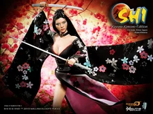 1/6 Super flexible figure sexy female Japanese Ninja SHI seamless body with metal skeleton 12″ action figure doll Model toys