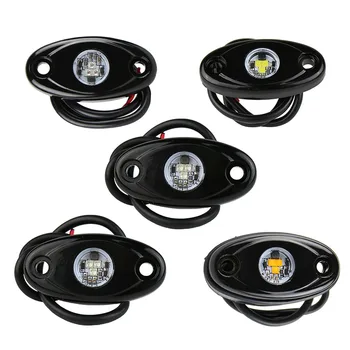 

2inch 9W LED Rolling Rock Light for Off Road ATV SUV Car Truck Boat Yacht Chassis Lights Decoration Clearance Undercar Lamp