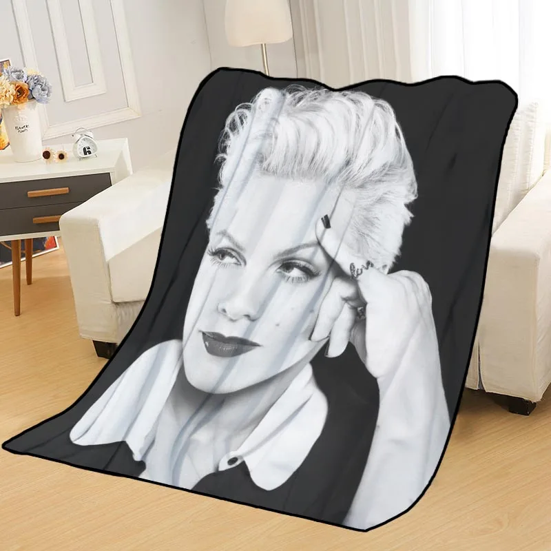 

New Arrival Pink Blankets Printing Soft Nap Blanket On Home/Sofa/Office Portable Travel Cover Blanket