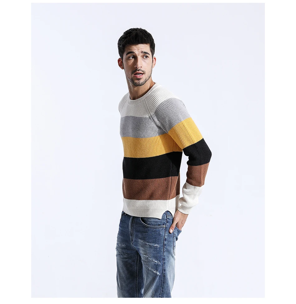 SIMWOOD 2019 зимний шерстяной свитер для мужчин мода контраст цвет повседневное трикотажные пуловеры для женщин брендовая одежда мужской Sueter