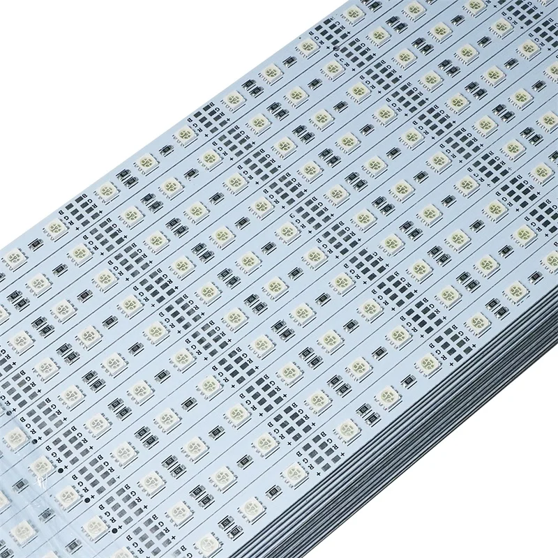 SZYOUMY светодиодный свет шкафа Алюминий PCB светодиодный фонарь шест ювелирные изделия легкие жесткие ленты SMD 5050 Светодиодный жесткой полосы