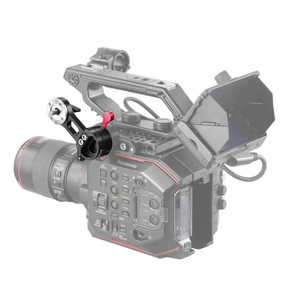 SmallRig EVF крепление с зажимом NATO и крепление Arri rosette(Диаметр 31,8 мм) 1/" винт для Zacuto Gratical HD EVF Monitor-1583