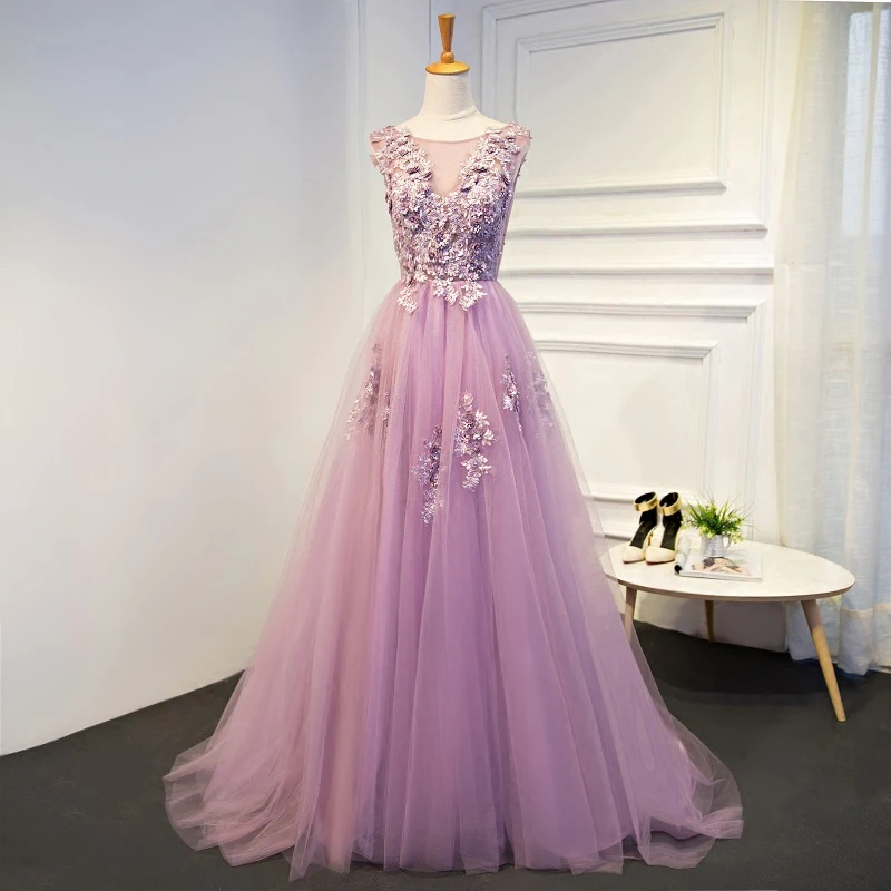 Evening Dresses Long Plus Size Tulle Beaded Prom Party Gown Vestidos De Festa Elie Saab Robe De Soiree Abendkleider 2019 Abiye