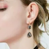 Gold Teardrop Ear Clips Without Piercing  for Women Inlay Opal Stone Clip on Earrings Female Brincos Bijoux 2022 New Arrival ► Photo 2/6