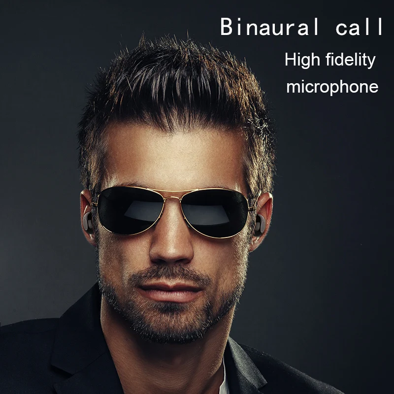 KD Mini separado auricular Bluetooth inalámbrico 5,0 Touch impermeable en la oreja con micrófono estéreo de auriculares universal de teléfono móvil - 4