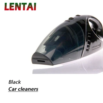 

LENTAI 1PC Car Handheld Vacuum Cleaner Wet & Dry Dual Use Vacuum Black For Renault Megane 3 Duster Captur Chevrolet Cruze Aveo