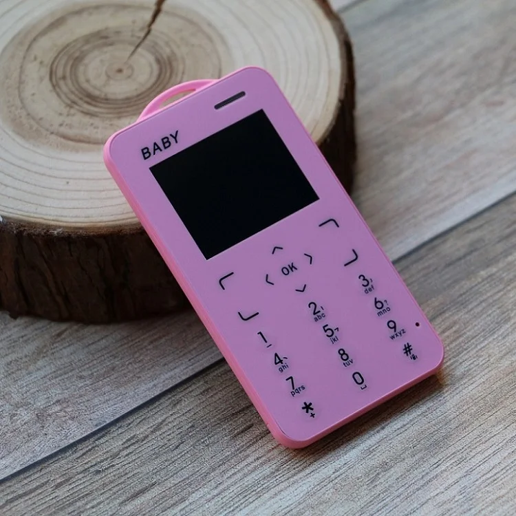 KUH T5 детский мобильный телефон детский Bluetooth черный список маленький размер студенческий низкий уровень радиации без камеры музыкальный русский ключ M5 Cuty - Цвет: Розовый