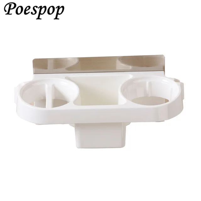 POSEPOP пластиковая стойка для хранения держатель кухонная стойка для всасывания ванной стеллаж для хранения электрическая расческа для волос Фен держатель