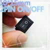 10pcs G130 10*15mm SPST 2PIN ON/OFF Rocker Switch 3A/250V Car Dash Dashboard Truck RV ATV Home Sell At A Loss USA Belarus ► Photo 1/3