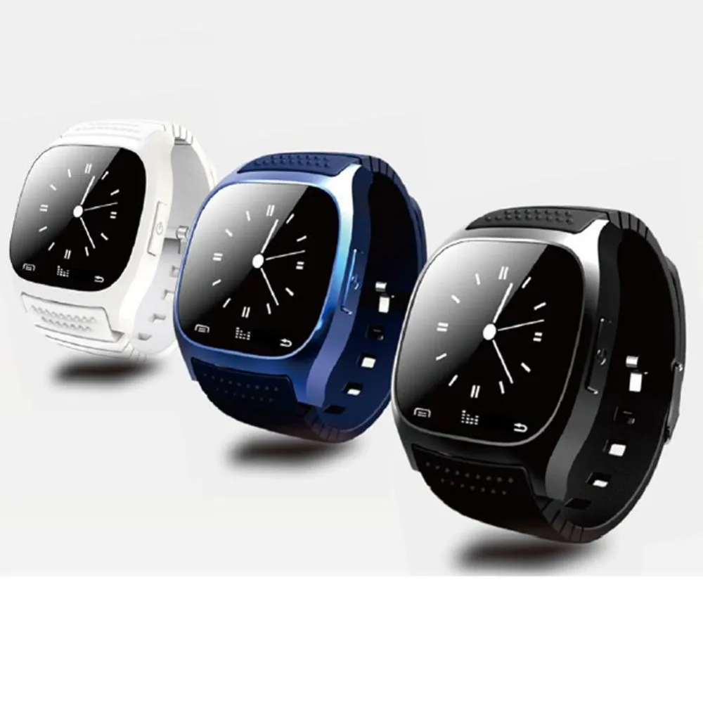 New arrival 3 colors black white blue M26 font b Smart b font Bluetooth font b New arrival 3 colors black white blue M26 font b Smart b font Bluetooth font b
