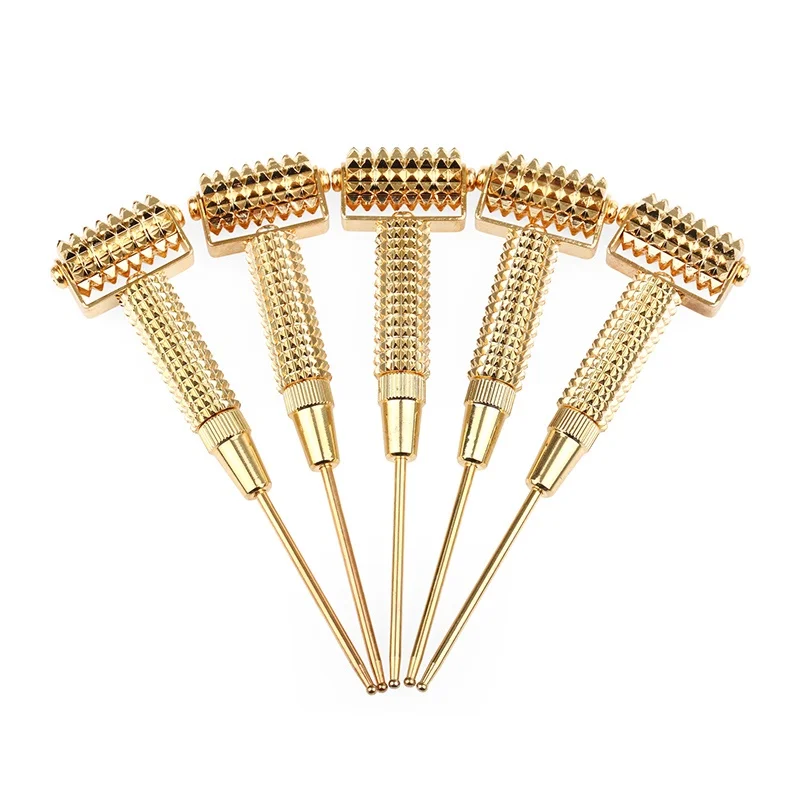 CopperDermaNeedleRollerWithAcupunctureEarProbeElasticAuricular