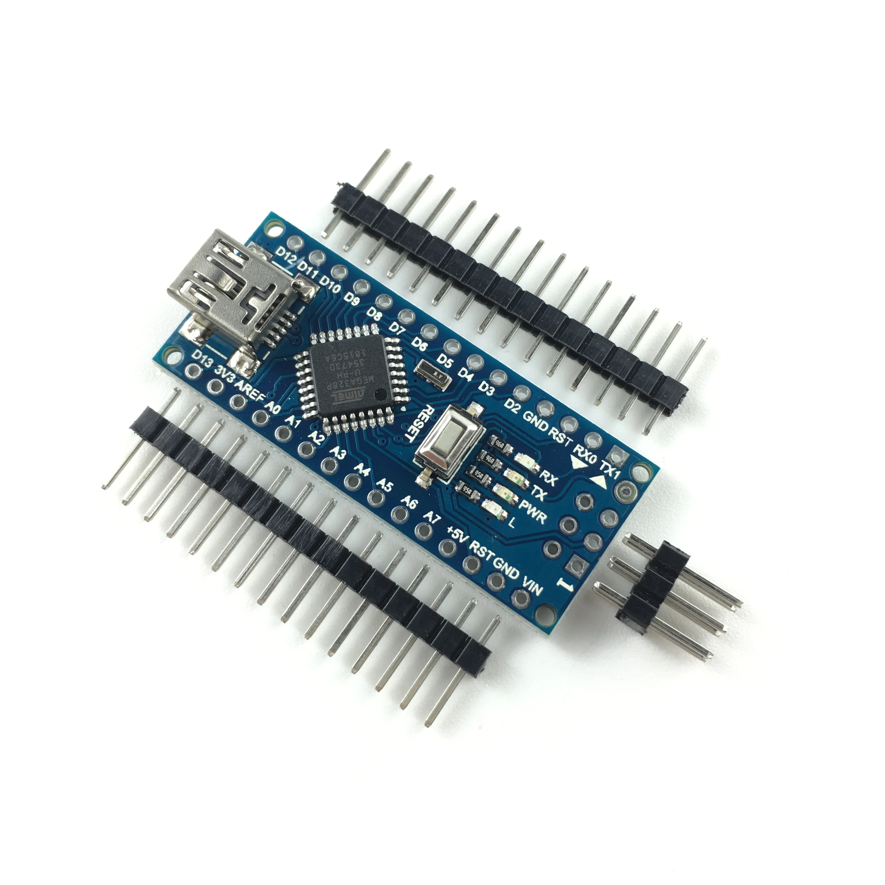 Тонкий электронный контроллер Nano 3 0 совместимый с arduino nano Atmega328P CH340 USB драйвер NANO