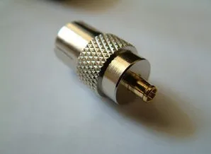 

Free Shipping 5pcs MCX-IEC TV Antenna Connector Adapter Converter for dvb-t tv rstickModules