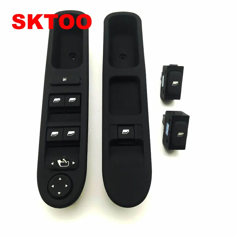 

4PCS Window switch electric folding For Peugeot 307 old funds control 4 doors