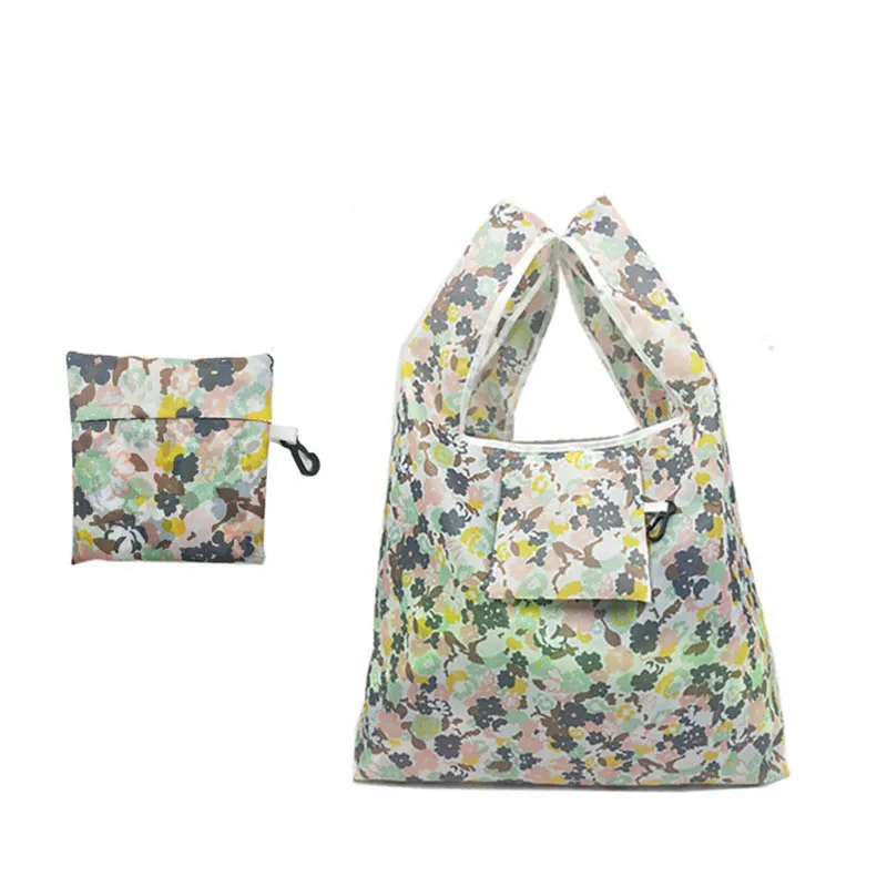 Многоразовая сумка-тоут, вместительная, переносная, продуктовый фламинго, для женщин, складная, цветок, модные сумки для покупок, сумка для хранения, сумки - Цвет: 7
