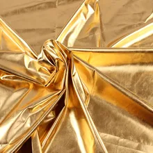 Пуховая Непромокаемая ткань золотого, серебряного, металлического цвета, полиэстер для пальто, пуховая куртка, ткань, ширина 150 см