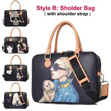 13 14 15 15,6 дюймов PU водонепроницаемая сумка для ноутбука сумка для Macbook Air Pro samsung Dell сумка для ноутбука, герои мультфильмов чехол