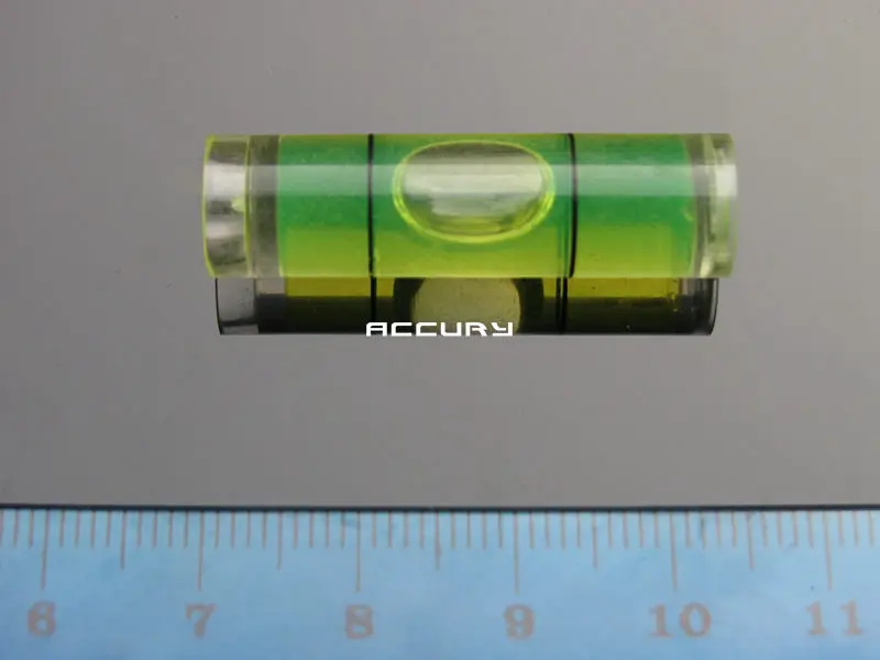 10-Pack Mini Bubble Level Vials - Tiny 8×23mm Spirit Levels For Perfect Hanging
