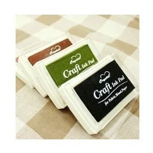 1 pcs/lot DIY Colorful Craft Ink pad Cartoon Stamps Inkpad for Scrapbooking Decoration Korean Stationery Free shipping 0101 - Image 3