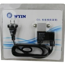 CO2-magnetic пластиковый электромагнитный клапан ночное время отрезать