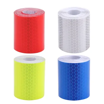 

EAFC Safety Mark Reflective Tape Sticker 5*3cm Car Styling Self Adhesive Warning Tape Automobiles Motorcycle Reflective Strip