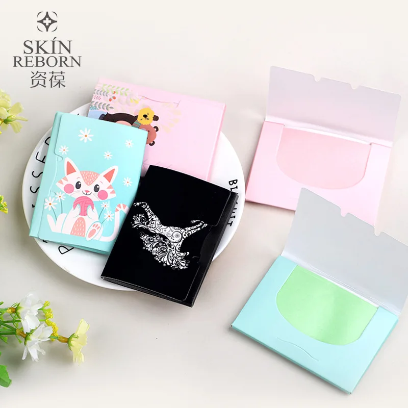 

100sheets/pack Facial Oil Cleansing Blotting Sheets Paper Face Oil Control Absorbent Paper Beauty Makeup Clean Oil Tool For Face