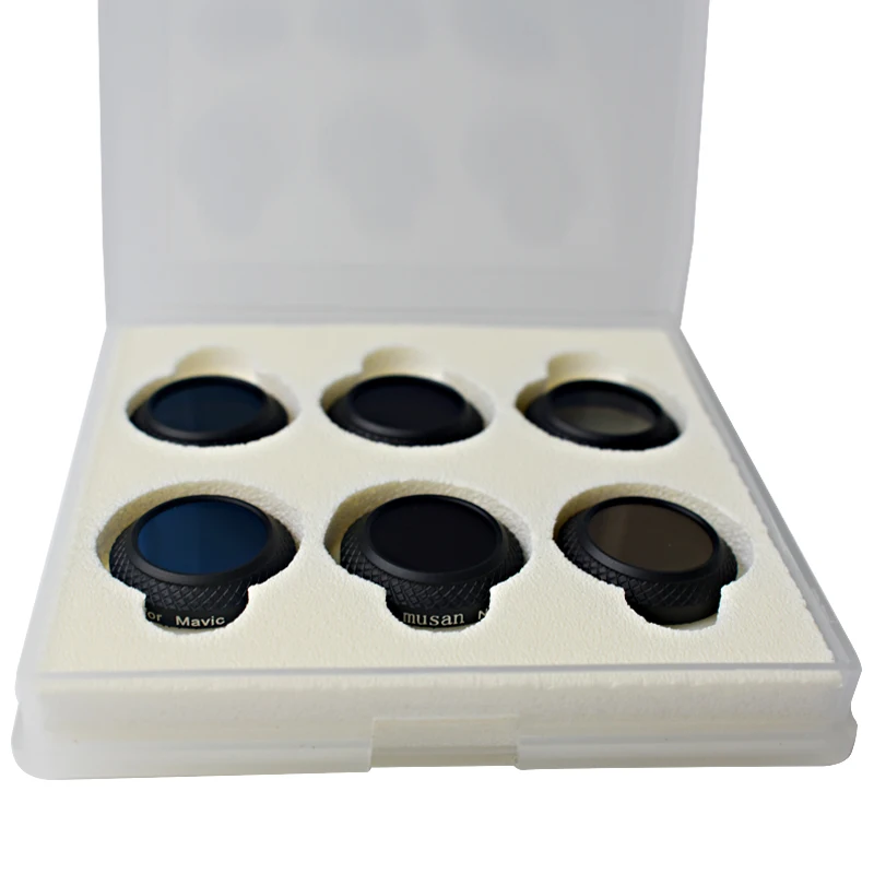 Koop CPL + ND8 + ND16 + ND32 + ND8 PL + ND16 PL voor Mavic Pro Multi Coated filter Kit voor DJI Mavic Pro Drone Quadcopter mavic pro accessoires