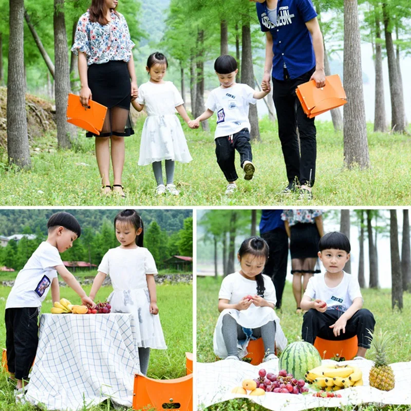 Folding Kids Adults Stool Chair Seat Ultralight Fishing PP Camping Portable Hiking Folding Kids Adults Stool Chair Seat Ultralight Fishing PP Camping Portable Hiking