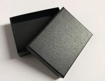 

100pcs Card Case Box 11.2x8.2x2.5cm Imitation Leather Licence/Card Holder Packing Boxes Gift Box Jewelry Packaging Storage Box