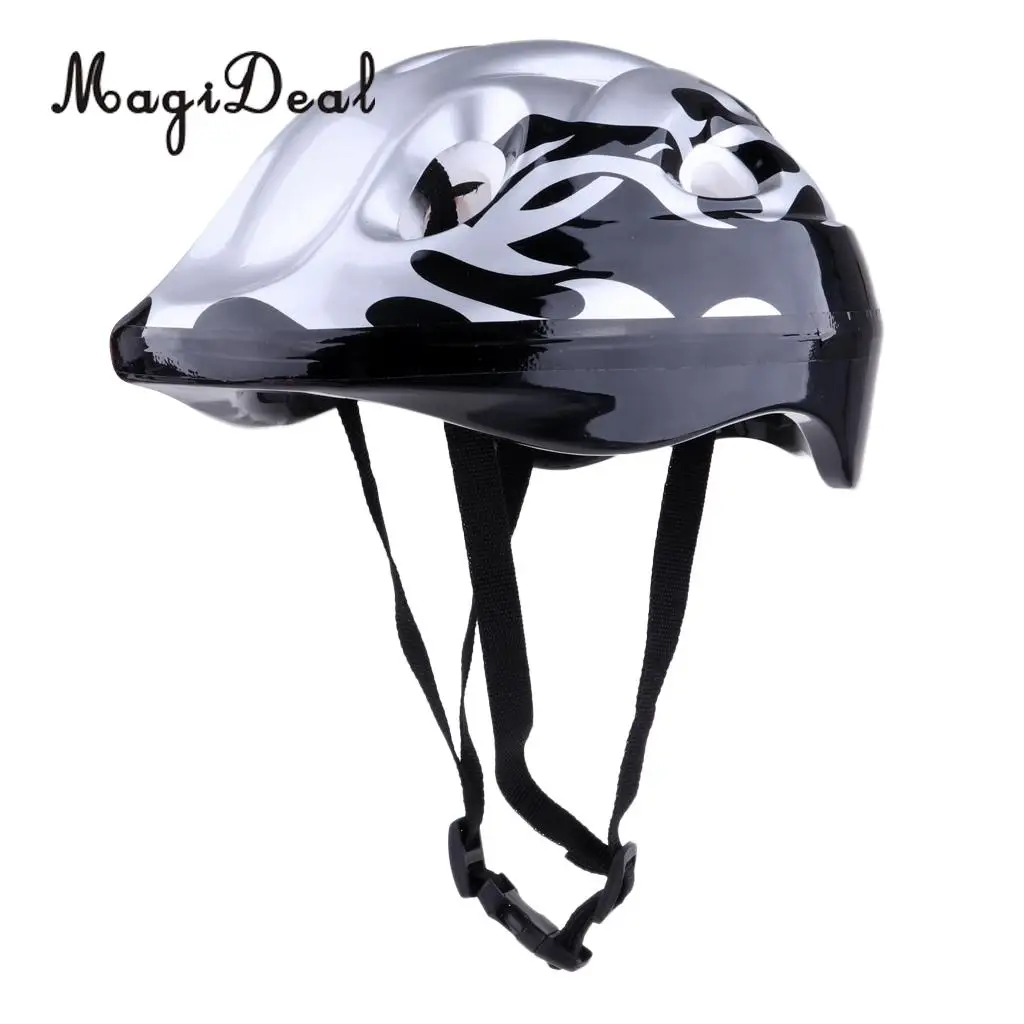 MagiDeal 7 Pieces Kids Bicycle Roller Skating Helmet Knee Elbow Wrist Pads Set for Skateboarding Longboarding Bicycle Scooter