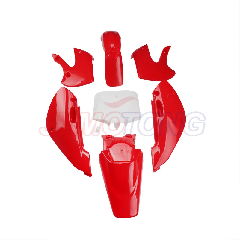 Комплект брызговиков для Kawasaki KLX110 KX65 DRZ110 RM65|plastic fairings|body plasticfairing kit |