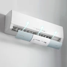 Выдвижной кондиционер лобовое стекло холодный Ветер Дефлектор защита панели дефлектор для дома Офис Отель E2S