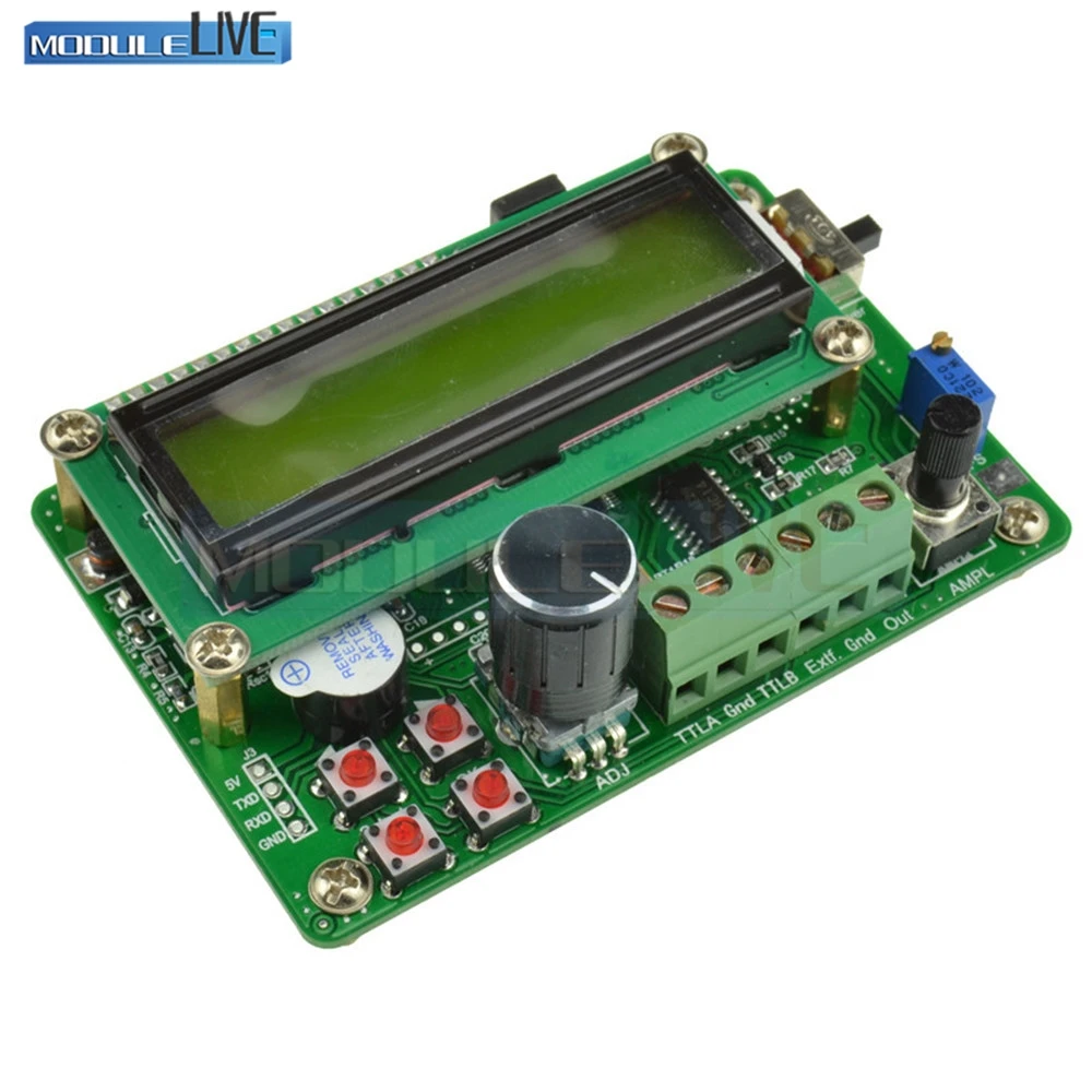 5MHz DDS Function Signal Generator Source Module Sine/Triangle/Square Wave TTL Output C 5MHz DDS Function Signal Generator Source Module Sine/Triangle/Square Wave TTL Output C