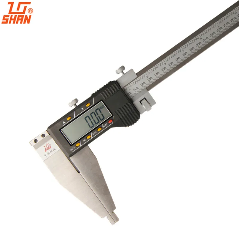 SHAN Digital Caliper 0-500mm/0.01 Electronic Stainless Steel Vernier Calipers Metric/Inch Micrometer Gauge Measuring Tools