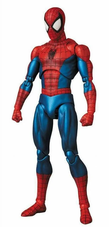 Marvel Spider Man Mafex 075 the Amazing SpiderMan Comic Ver joines подвижная фигурка модель игрушки 16