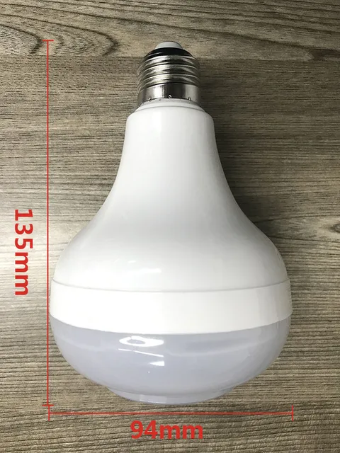 Wireless Bluetooth Speaker Bulb E27 Smart RGB RGBW Dimmable LED Music Player Audio Light Lamp with 24 Keys Remote Control