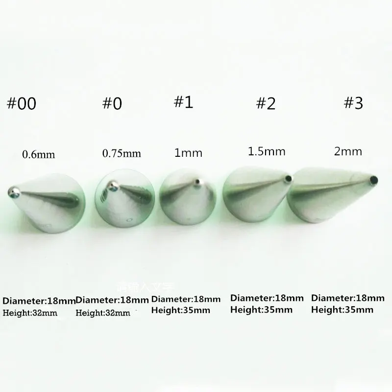 5 шт., Набор насадок из нержавеющей стали для глазури, металлические насадки для сливок, торта, крем для украшения выпечки, инструменты для письма, декоративная головка