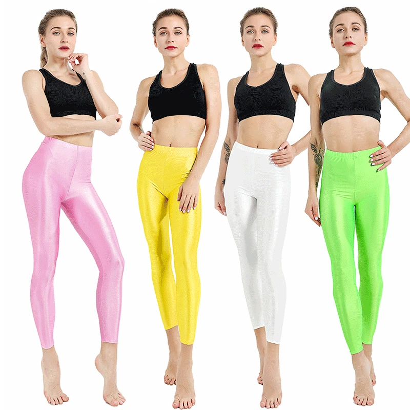 Fluorescent Color Yoga Pants Women 