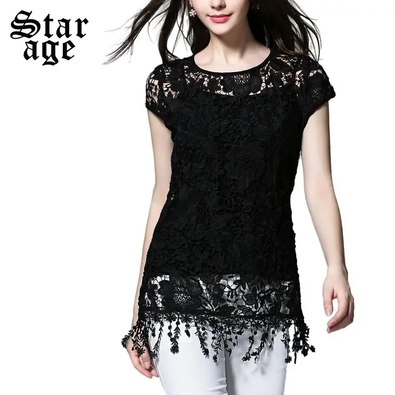 ladies lace tops size 18