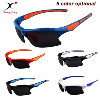 

Hot sell sports glasses polarized lens sunglasses With Colorful PC Frame rubber feet non-slip colorful outlook suitable glasses