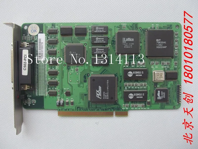

[SAA] Beijing spot! MOXA C502 / PCI232 2 port synchronous card two C502-PCI synchronous serial card
