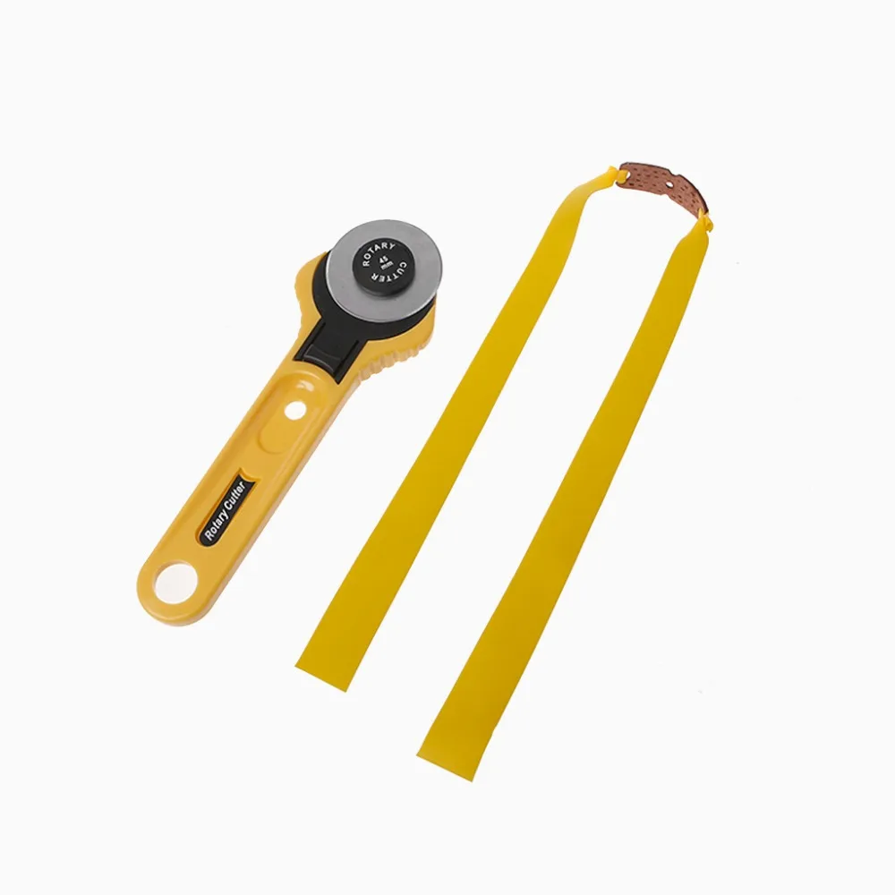Slingshot Rubber Band Cutter Rolling Knife Blade Cut Hunting Shooting